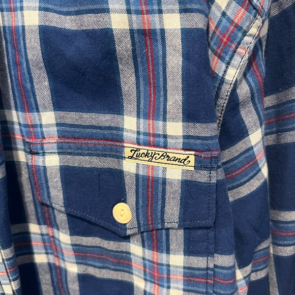 Mens Lucky Brand Button Down Shirt Size XL - Picture 2 of 5